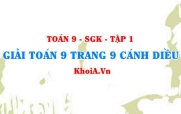 Giải Toán 9 trang 9 Cánh Diều Tập 1